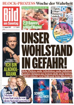 BILD am SONNTAG (31.08.2025)