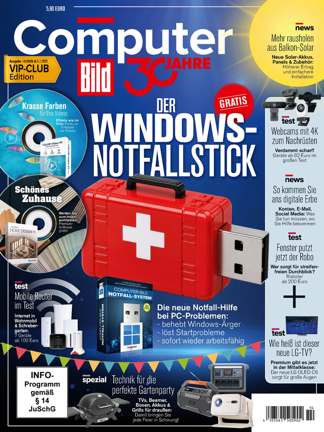 COMPUTER BILD VIP-CLUB