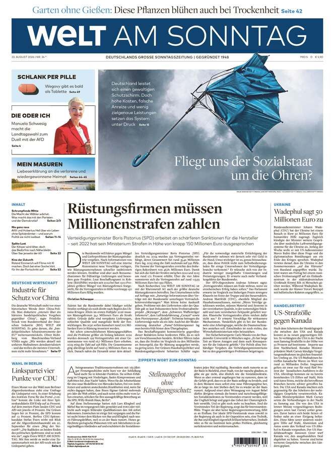 WELT AM SONNTAG