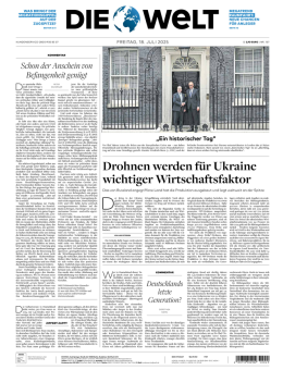 DIE WELT (18.07.2025)
