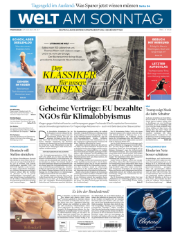 WELT AM SONNTAG (08.06.2025)