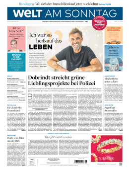 WELT AM SONNTAG (29.06.2025)